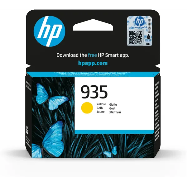 HP 935 Amarillo C2P22AE - Cartucho de Tinta Original