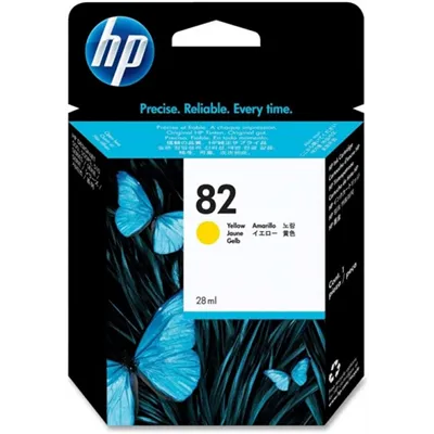 HP 82 Amarillo C4913A - Cartucho de Tinta Original