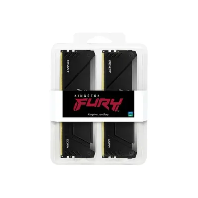 Memoria RAM Kingston FURY Beast RGB 2 x 16GB/ DDR4/ 3200MHz/