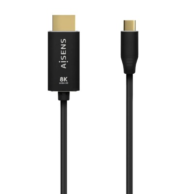 Cable Conversor Aisens A109-0711/ USB Tipo-C Macho/ HDMI 8K