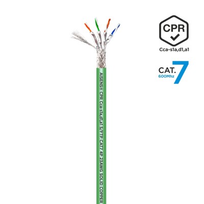 Bobina de Cable RJ45 SFTP AWG23 LSZH CPR Cca Aisens A146-0668