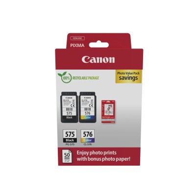 Cartucho de Tinta Original Canon PG-575 + CL-576 Multipack/