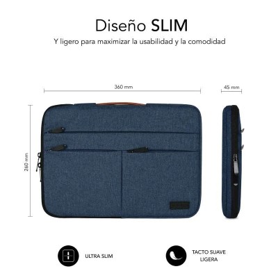 Funda Subblim Air Padding 360 Sleeve para Portátiles hasta 14'/