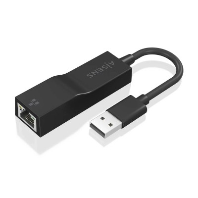 Adaptador USB 3.0 Aisens A106-0766/ USB Macho - RJ45 Hembra/