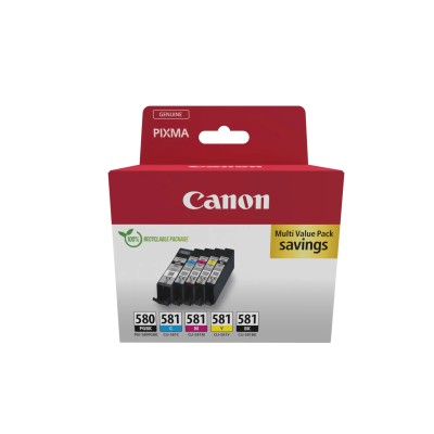 Cartucho de Tinta Original Canon PGI-580 PB + CLI-581Multipack/