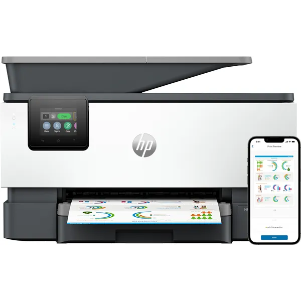 HP Officejet Pro 9120b Impresora multifunción FAX/ADF/WiFi/Bluettoth/Dúplex Blanco/Grafito