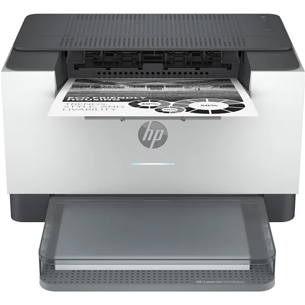 HP LaserJet M209dwe Impresora Láser B/N WiFi/Bluetooth/Dúplex/LAN RJ45