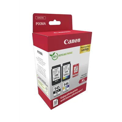 Cartucho de Tinta Original Canon PG-545XL + CL546XL Multipack