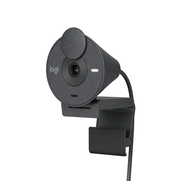 Camara Logitech Webcam Brio 300 1980p Color Grafito P/n: 960-001436