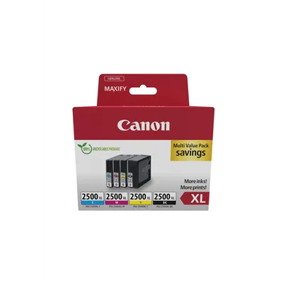 Cartucho de Tinta Original Canon PGI-2500 XL Multipack Alta