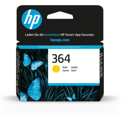 HP 364 Amarillo CB320EE - Cartucho de Tinta Original