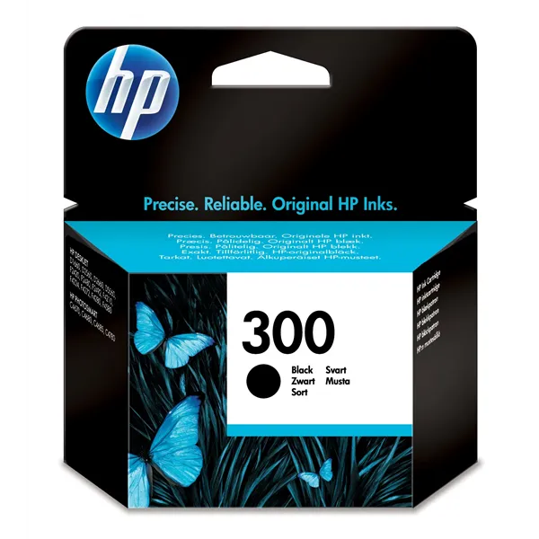 HP 300 Negro CC640EE - Cartucho de Tinta Original