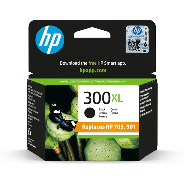 HP 300XL Negro CC641EE - Cartucho de Tinta Original