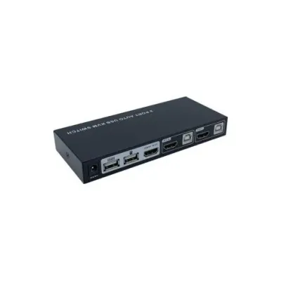 Conmutador KVM HDMI Aisens A111-0400/ 2PC con 1 sólo teclado y
