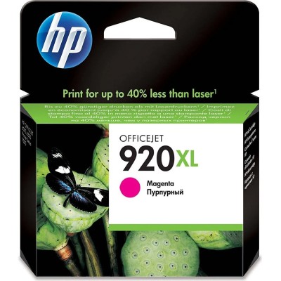 HP 920XL Magenta CD973AE - Cartucho de Tinta Original