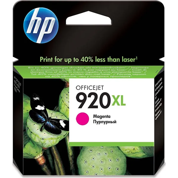 HP 920XL Magenta CD973AE - Cartucho de Tinta Original