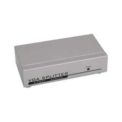 Conmutador VGA Aisens A116-0084/ 1 Entrada-2 Salidas