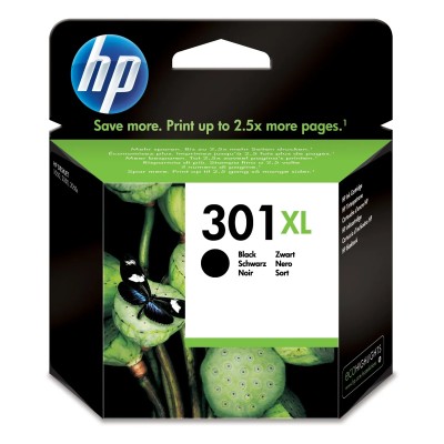 HP 301XL Negro CH563EE - Cartucho de Tinta Original