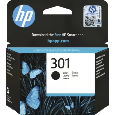 HP 301 Negro CH561EE - Cartucho de Tinta Original