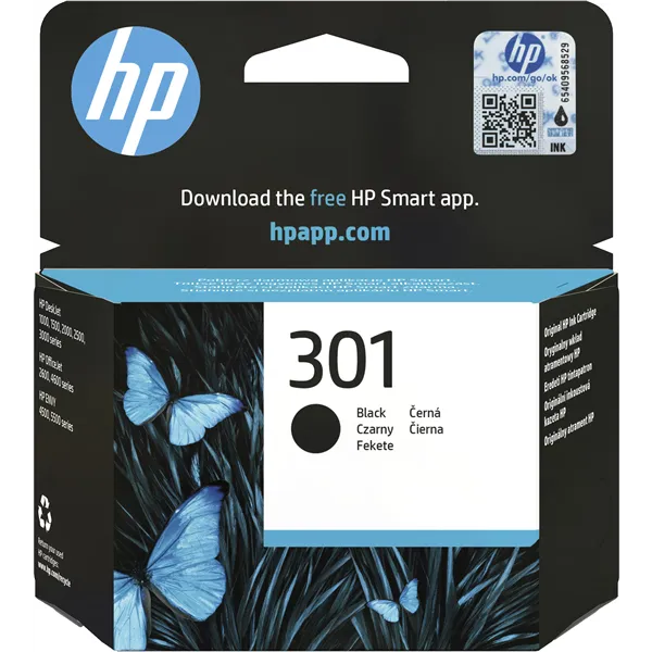 HP 301 Negro CH561EE - Cartucho de Tinta Original