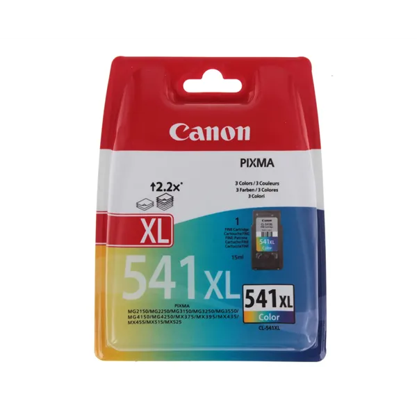 Cartucho de Tinta Original Canon CL-541XL Alta Capacidad/ Tricolor