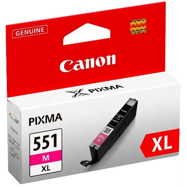 Cartucho de Tinta Original Canon CLI-551M XL Alta Capacidad/ Magenta