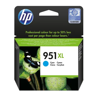 HP 951XL Cian CN046AE - Cartucho de Tinta Original