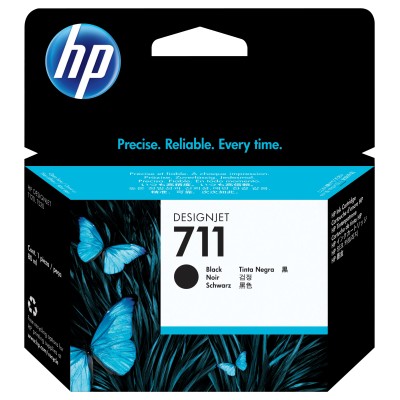 HP 711 Negro CZ133A - Cartucho de Tinta Original