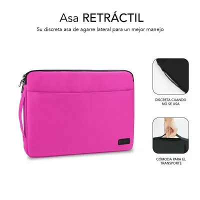 Subblim Urban Funda Rosa para Portátiles hasta 14"