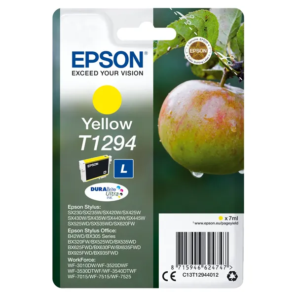 Cartucho de Tinta Original Epson T1294/ Amarillo