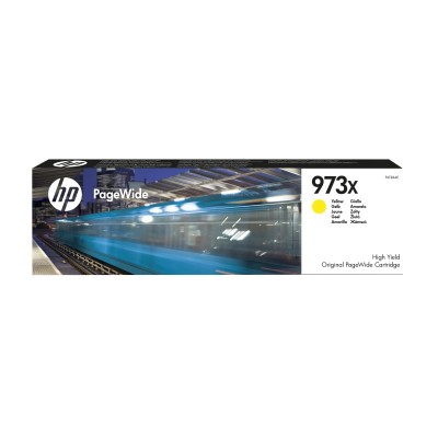 HP 973X Alta Capacidad Amarillo F6T83AE - Cartucho de Tinta