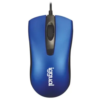 Iggual ratón óptico com-business-1200dpi azul