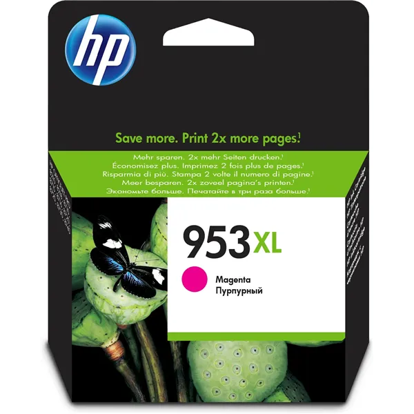 HP 953XL Magenta F6U17AE - Cartucho de Tinta Original