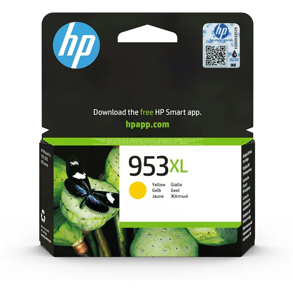 HP 953XL Amarillo F6U18AE - Cartucho de Tinta Original