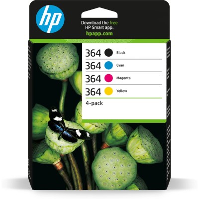 HP 364 Multipack Negro Magenta Cian Amarillo N9J73AE -