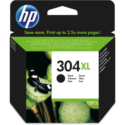 HP 304XL Negro N9K08AE - Cartucho de Tinta Original