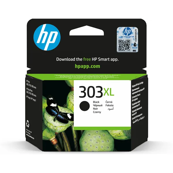 HP 303XL Negro T6N04AE - Cartucho de Tinta Original