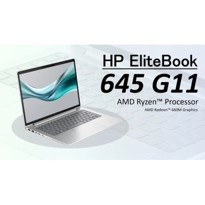 HP EliteBook 645 G11 - AMD Ryzen 7 PRO 7735u 16GB 512GB SSD 14"