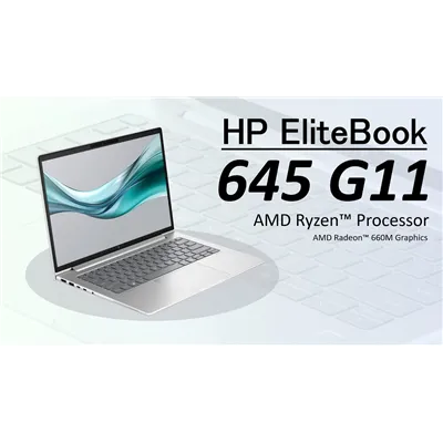 HP EliteBook 645 G11 - AMD Ryzen 5 PRO 7535u 16GB 512GB SSD 14"