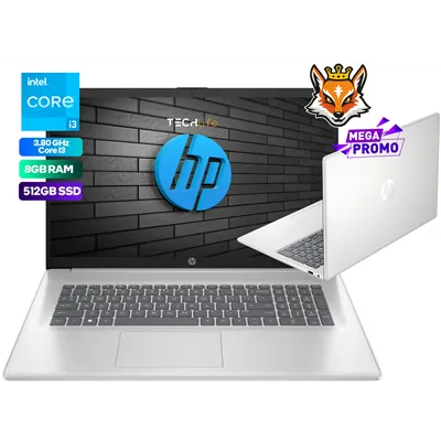 HP 17-CN3002ns Intel Core i3-N305 8GB 512GB SSD 17.3" W11 Plata