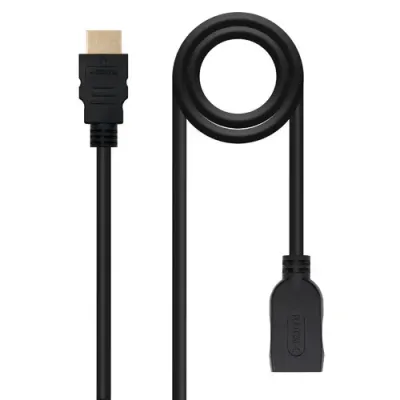 Cable Alargador HDMI Nanocable 10.15.1012/ HDMI Macho - HDMI