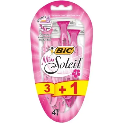 Cuchilla de Depilar Bic Miss Soleil / 4 uds