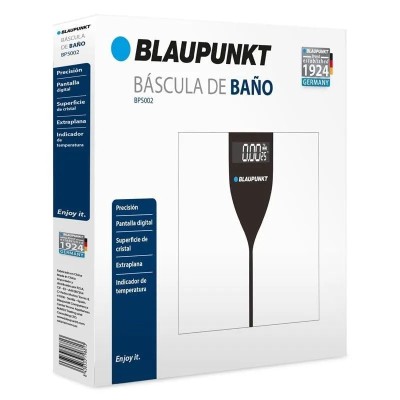 Báscula de Baño Blaupunkt BP5002/ Hasta 180kg/ Cristal