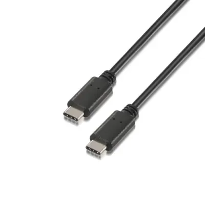 Cable USB 2.0 Tipo-C Aisens A107-0056/ USB Tipo-C Macho - USB