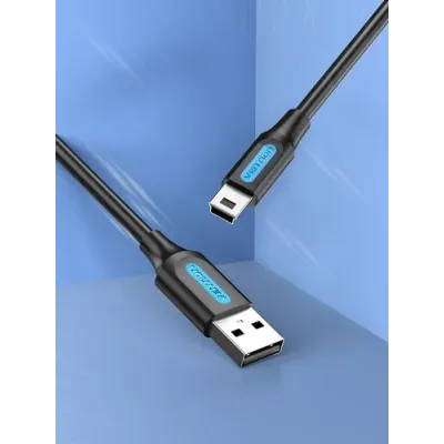 Cable USB 2.0 Vention COMBG/ USB Macho - MiniUSB Macho/ 1.5m/