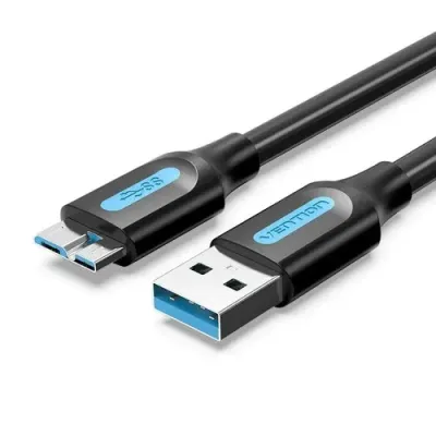 Cable USB 3.0 Vention COPBF/ USB Macho - MicroUSB Macho/ 1m/