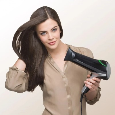 Secador Braun Satin Hair 7 HD730/ 2200W/ Iónico/ Negro