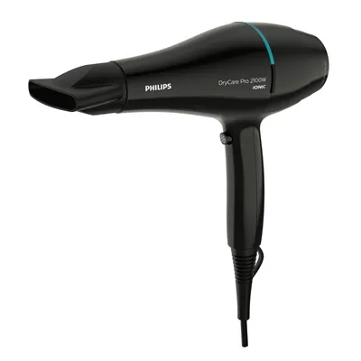 Secador Philips Drycare Pro BHD272/ 2100W/ Negro y Verde lago/