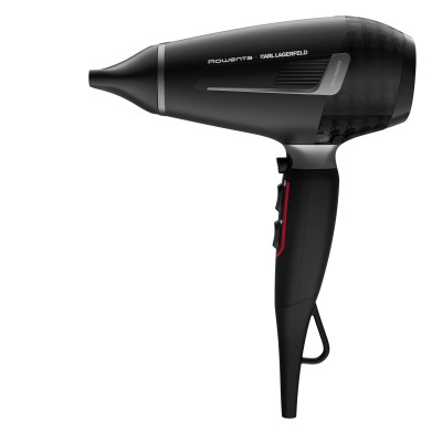 Secador Rowenta K/PRO Stylist Karl Lagerfeld/ 2200W/ Negro