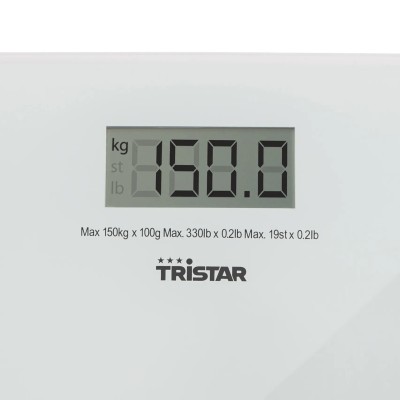 Báscula de Baño Tristar WG-2419/ Hasta 150kg